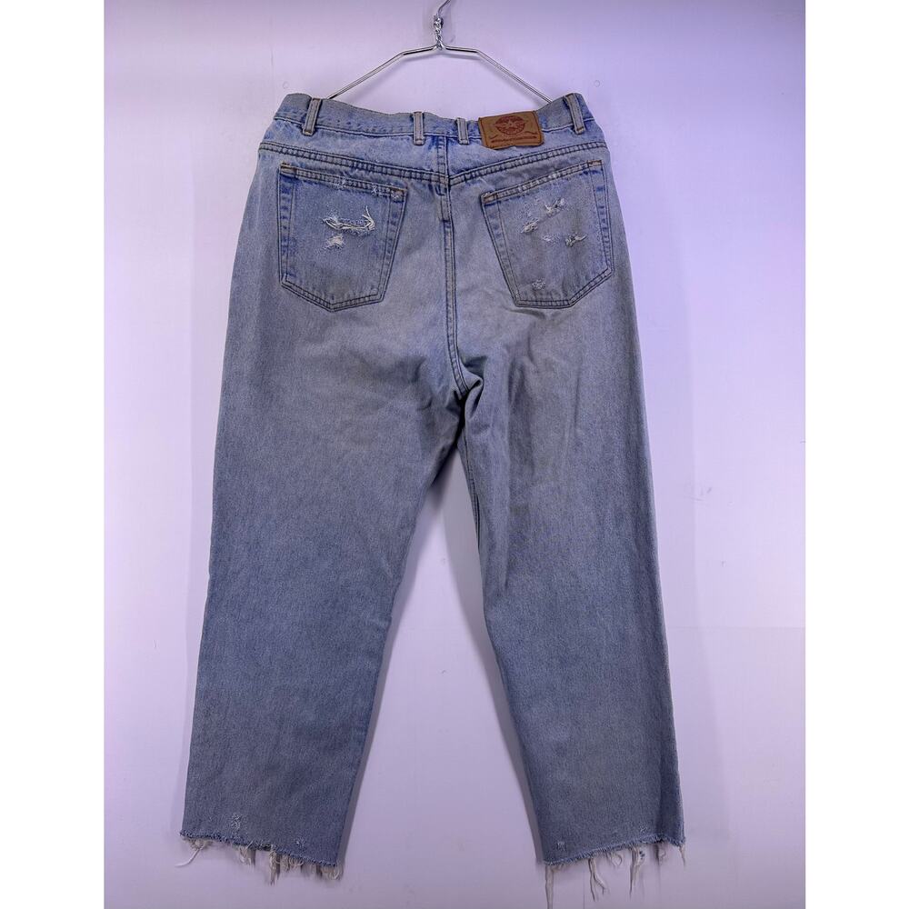 Flying A Jeans Wear Blue Ripped Jeans Size 34